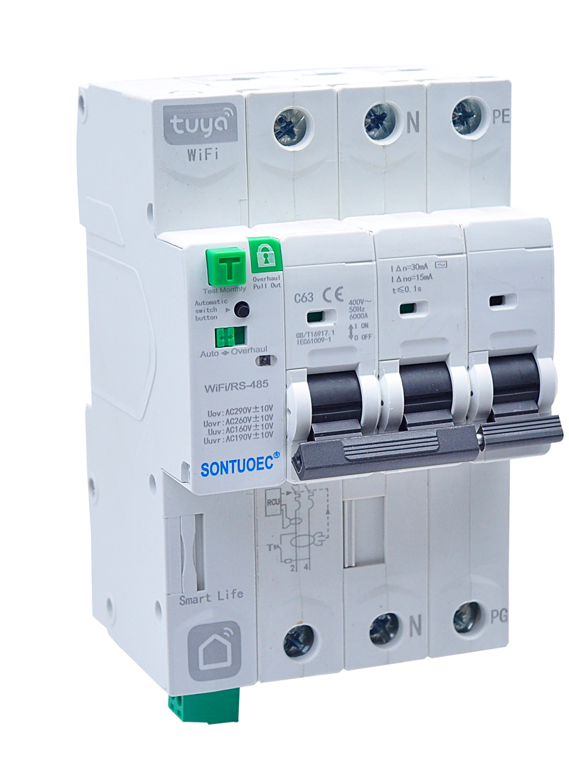 IoT 4G 회로 차단기 WiFi Tuya APP 원격 제어 무선 원격