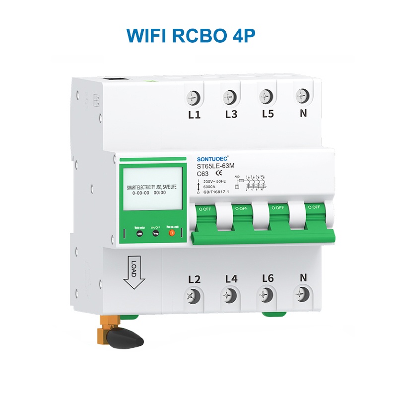 IoT 지능형 회로 차단기 Wi -Fi MCB RCBO